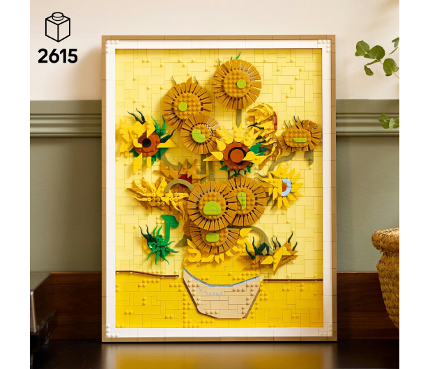 LEGO Art 31215 „Słoneczniki” Vincent van Gogh - 1308189 - zdjęcie 5